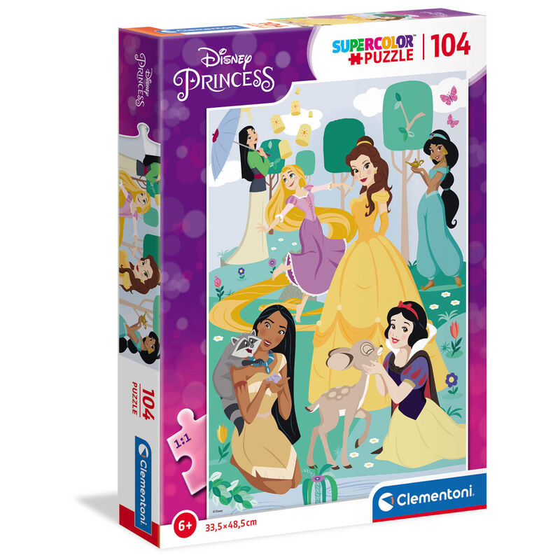 Clementoni Supercolor Disney Princess 104 Pieces Age- 6 Years & Above
