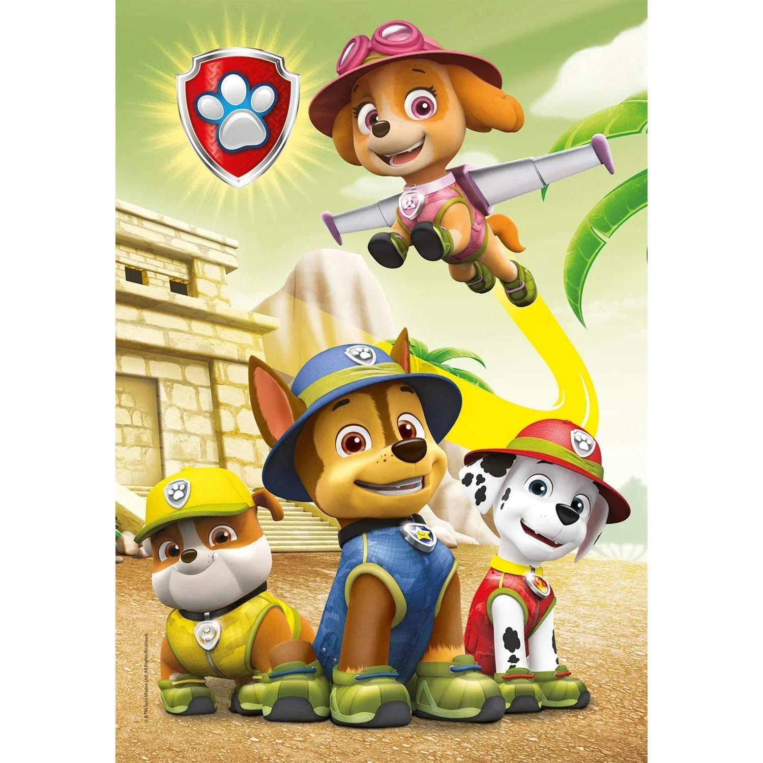 Clementoni Supercolor Paw Patrol Puzzle 3 X 48 Pieces Age- 4 Years ...