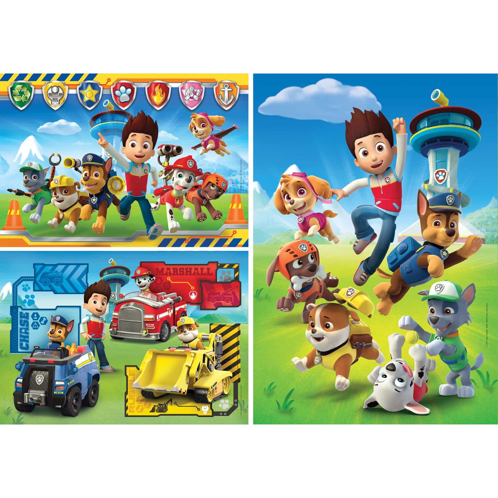 Clementoni Supercolor Paw Patrol Puzzle 3 X 48 Pieces Age- 5 Years & Above