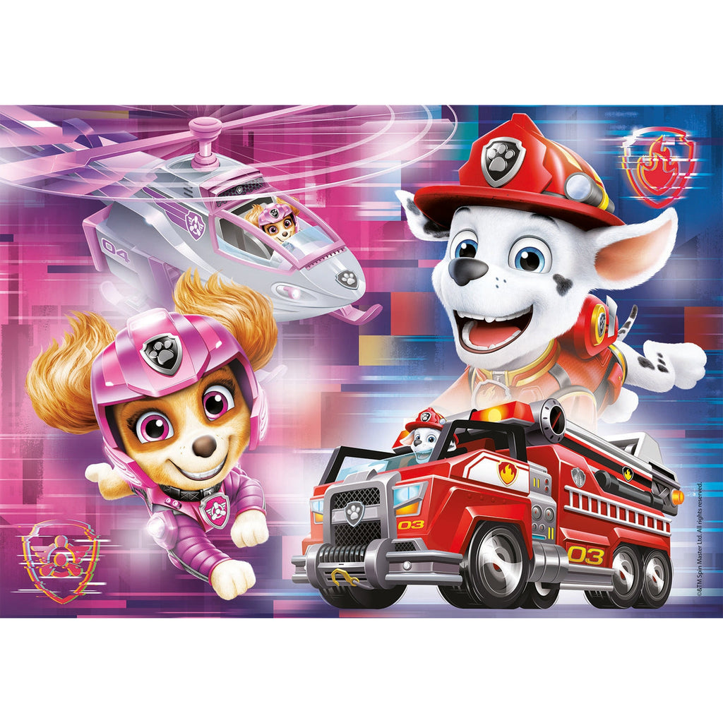 Clementoni Supercolor Paw Patrol The Movie 2021 Puzzle 2 X 20 Pieces Age- 3 Years & Above
