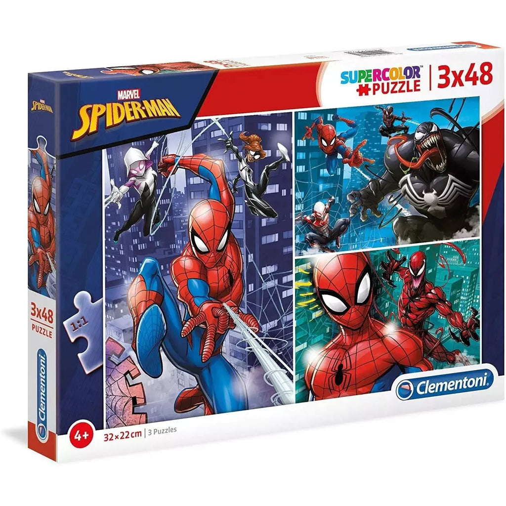 Clementoni Ultimate Spider Man Puzzle 3X48 Pieces 4Y+