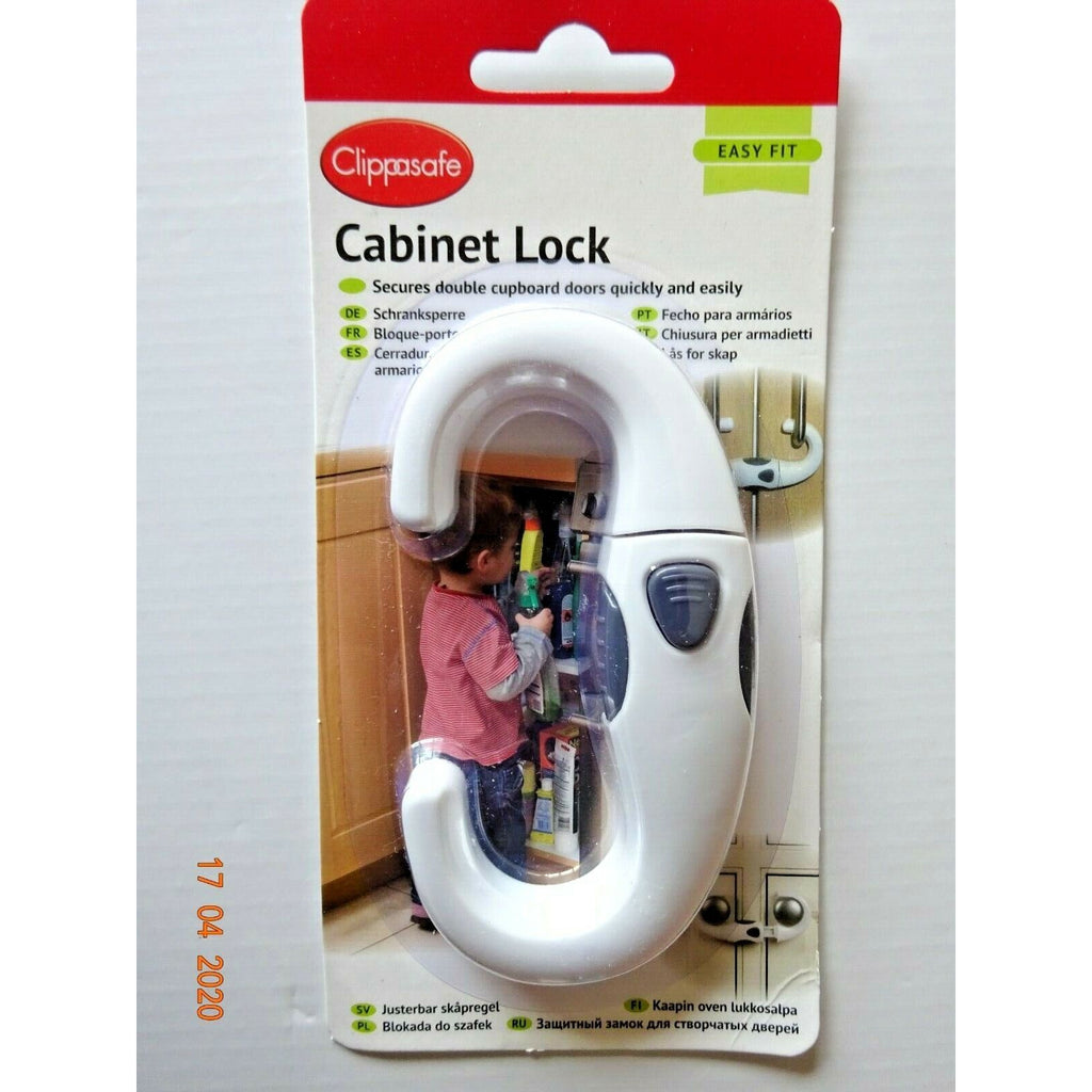 Clippasafe Cabinet Lock Age- Newborn to 24 Months