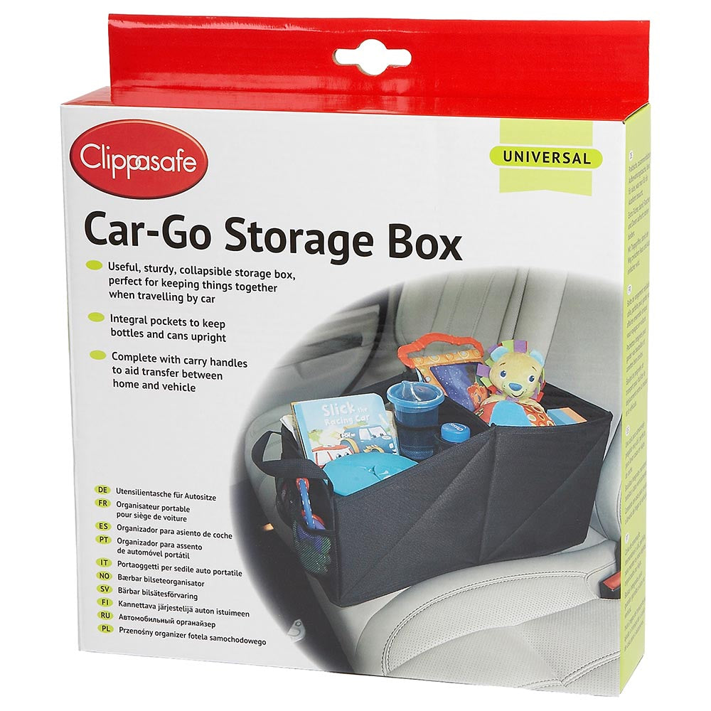 Clippasafe Car-Go Storage Box Age- Newborn to 12 Months