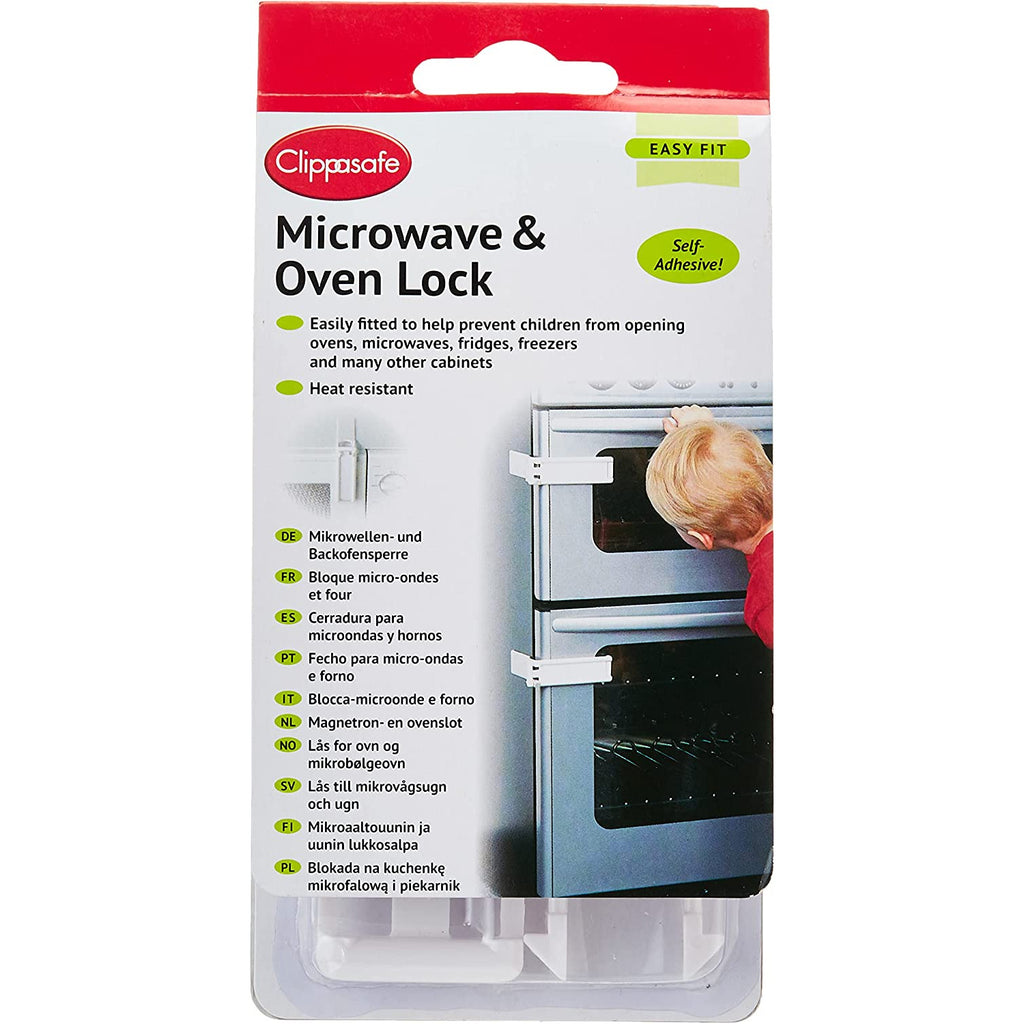 Clippasafe Microwave & Oven Lock Age- Newborn to 24 Months