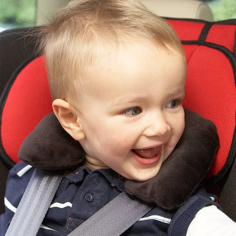 Clippasafe Travel Pillow With Secure-Belt Tabs Age- Newborn to 12 Months