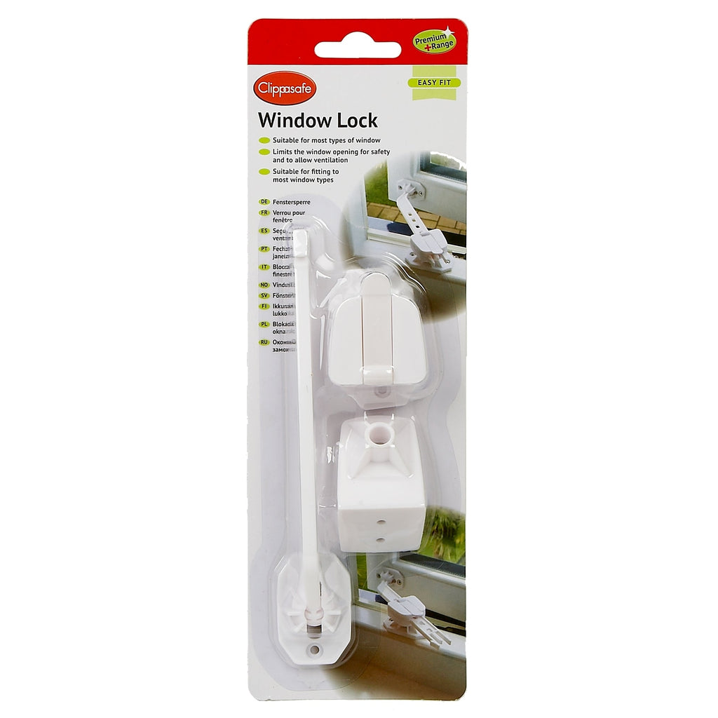 Clippasafe Window Lock - Premium+ Range Age- Newborn to 24 Months