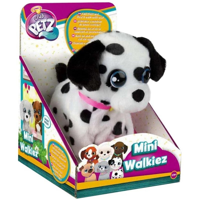 Club Petz  Mini & Cute Interactive Puppy Dalmatian White/Black  Age- 18 Months & Above