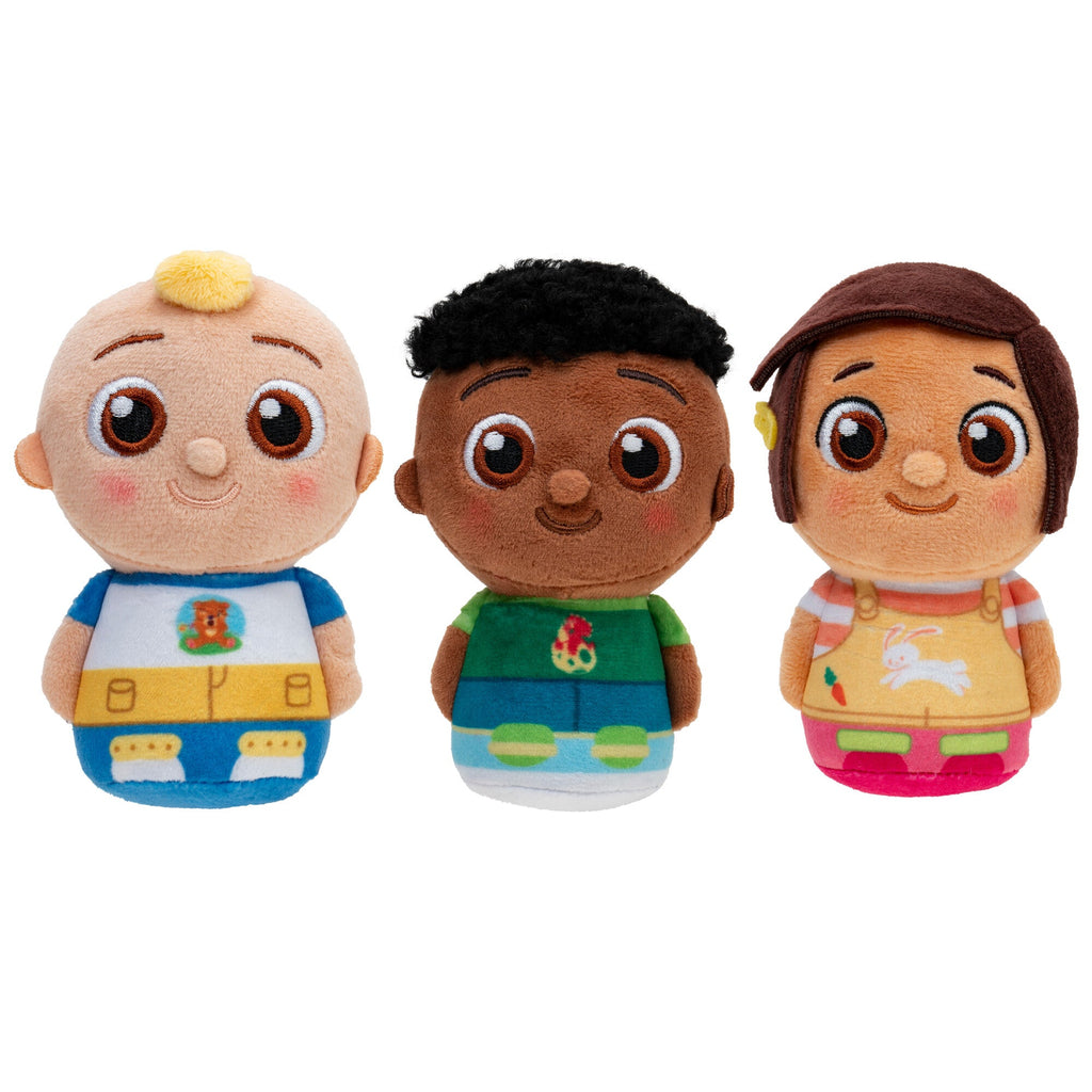 Cocomelon Mini 4" Plush Toy Assorted 1 Pc Multicolor Age- Newborn & Above