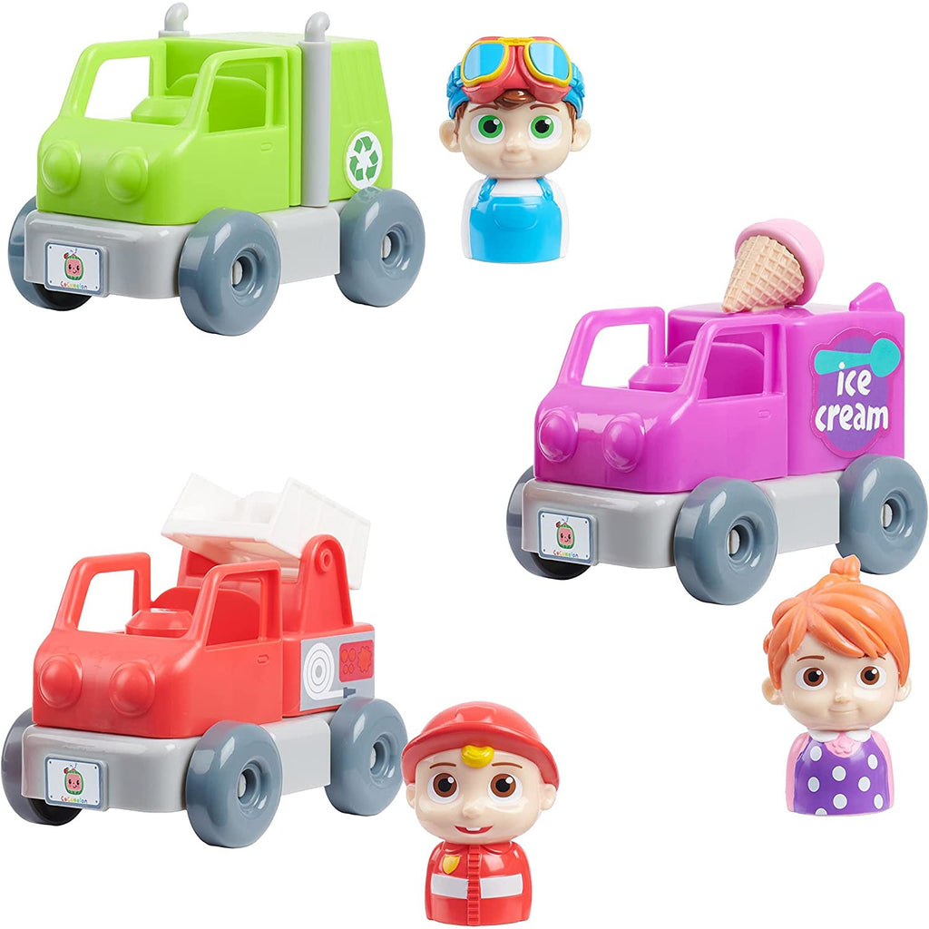 Cocomelon Build A Vehicle & Figure Age-18 Months & Above