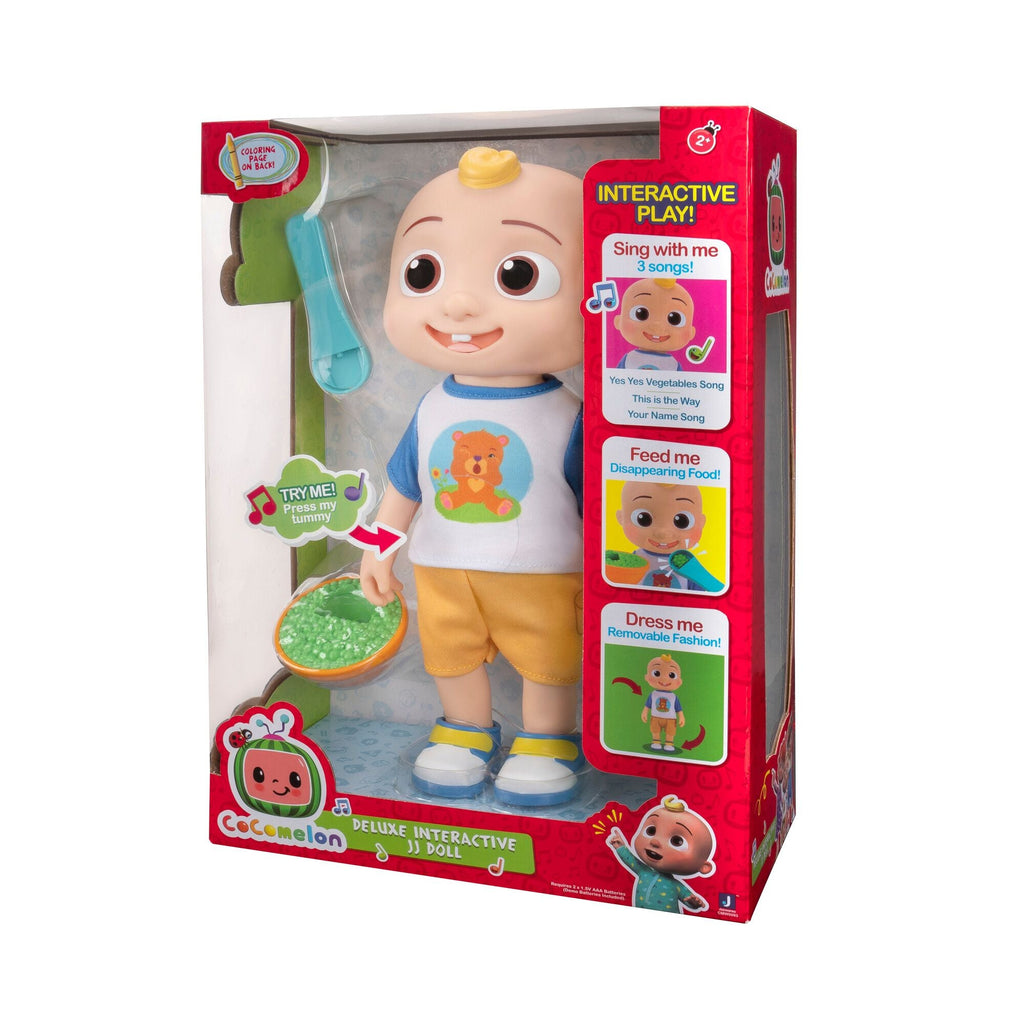 Cocomelon Doll Roto Dlx Interactive Jj Doll Age-2 Years & Above