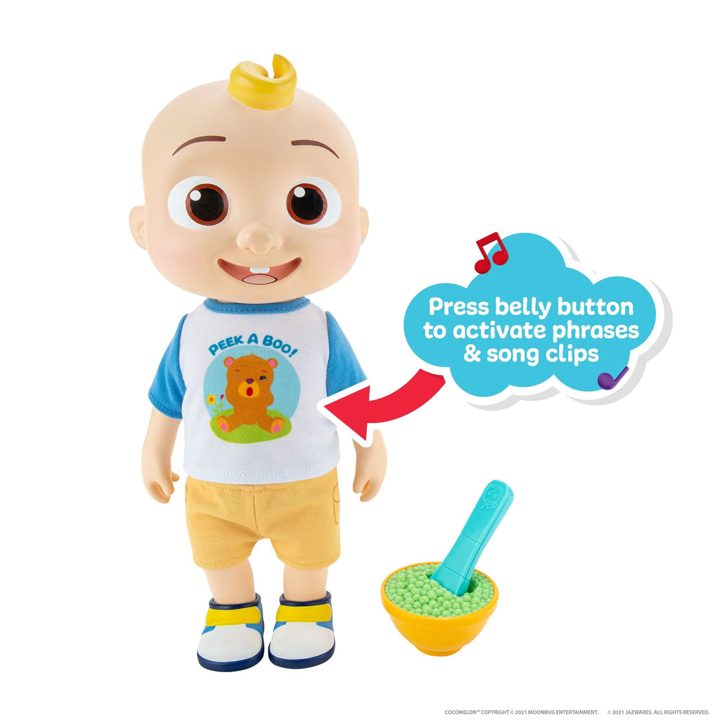 Cocomelon Doll Roto Dlx Interactive Jj Doll Age-2 Years & Above