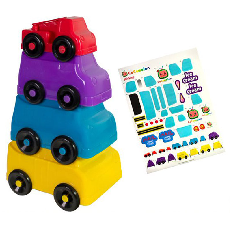 Cocomelon Fun Stacking Vehicles Age-12 Months & Above