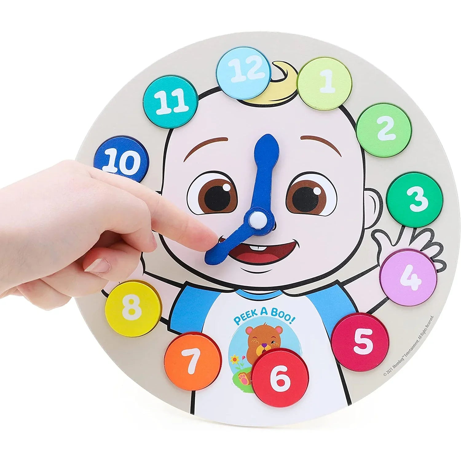 Cocomelon Learning Clock Age-3 Years & Above - Peekaboo