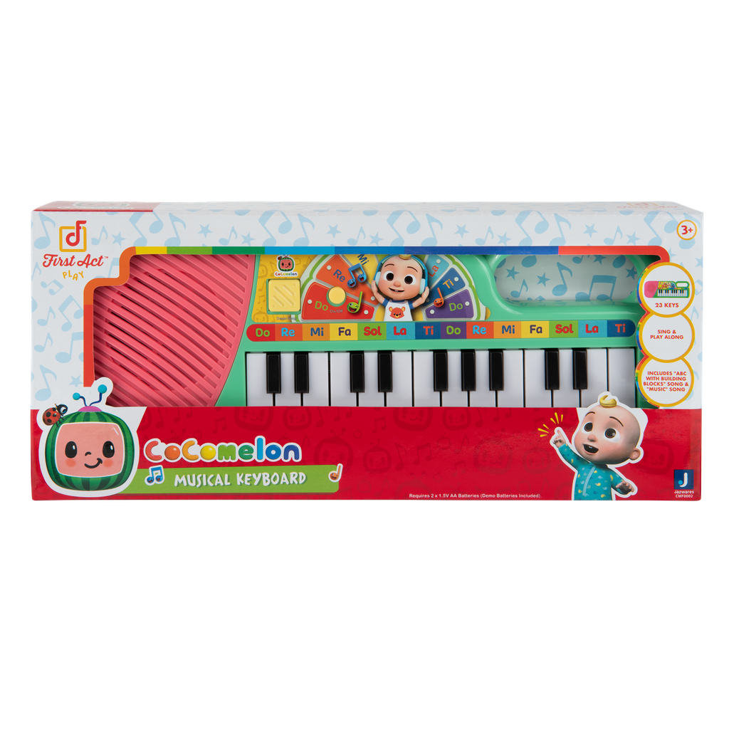 Cocomelon Musical Keyboard Multicolor Age- 3 Years & Above
