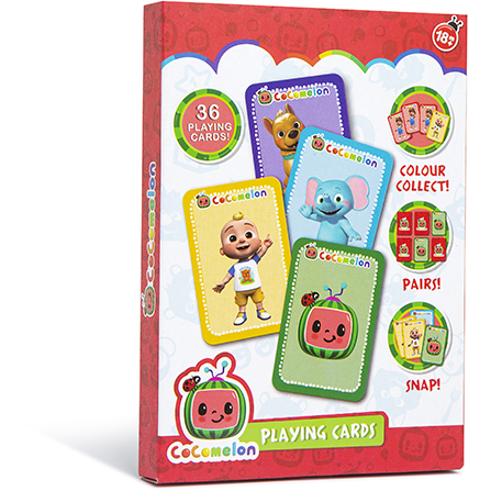 Cocomelon Playing Cards Multicolor Age- 18 Months & Above