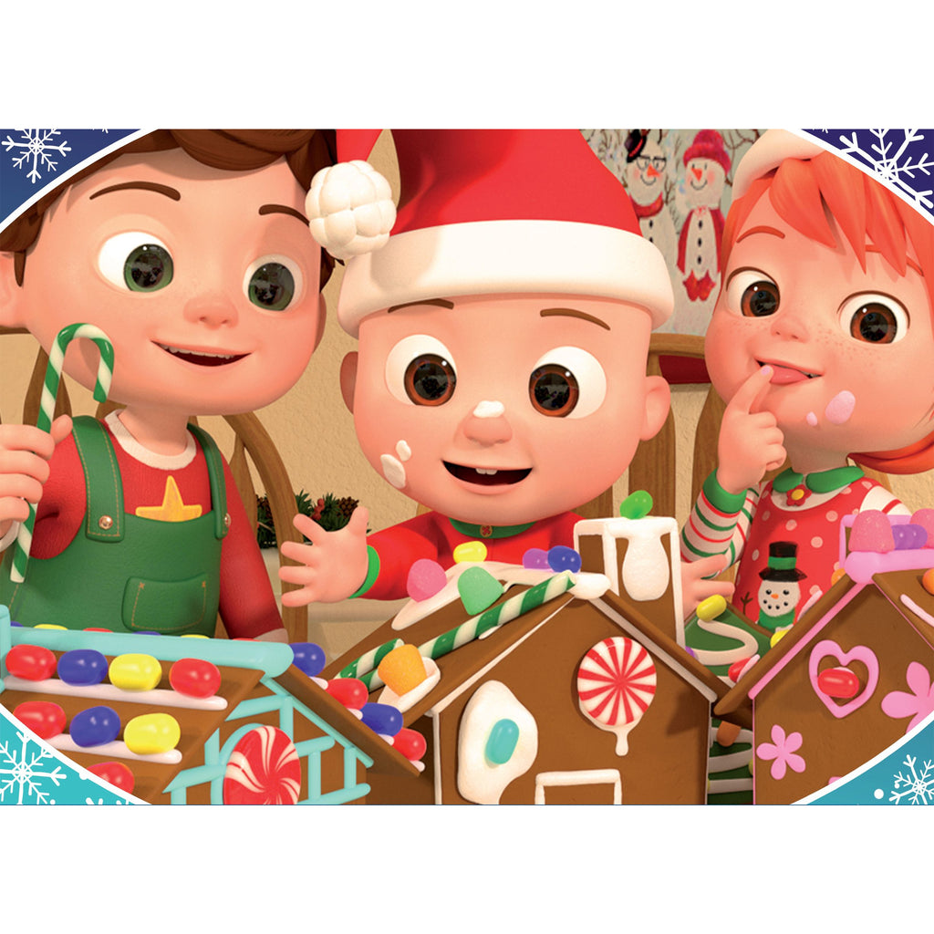Cocomelon Puzzle Maxi Floor Double Face 2x24 Happy Holiday Multicolor Age- 3 Years & Above