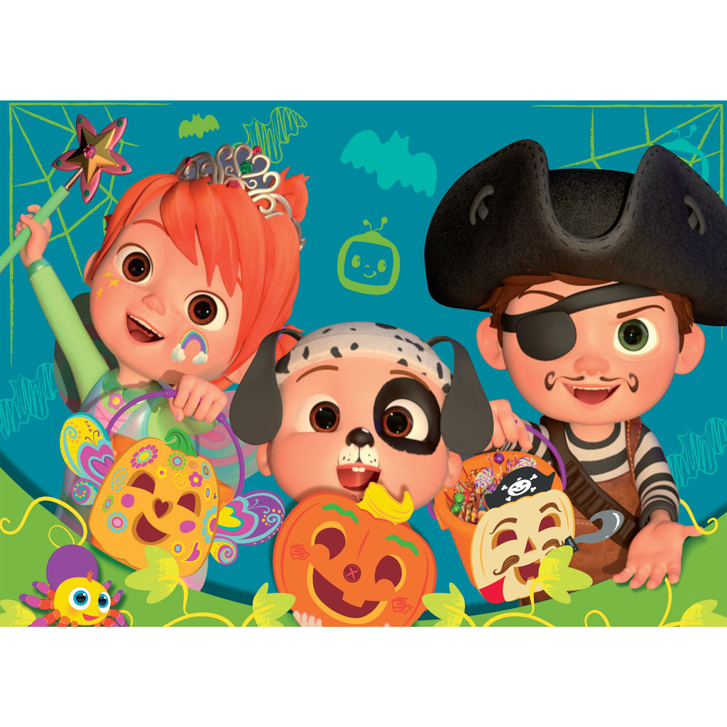 Cocomelon Puzzle Maxi Floor Double Face 2x24 Happy Holiday Multicolor Age- 3 Years & Above