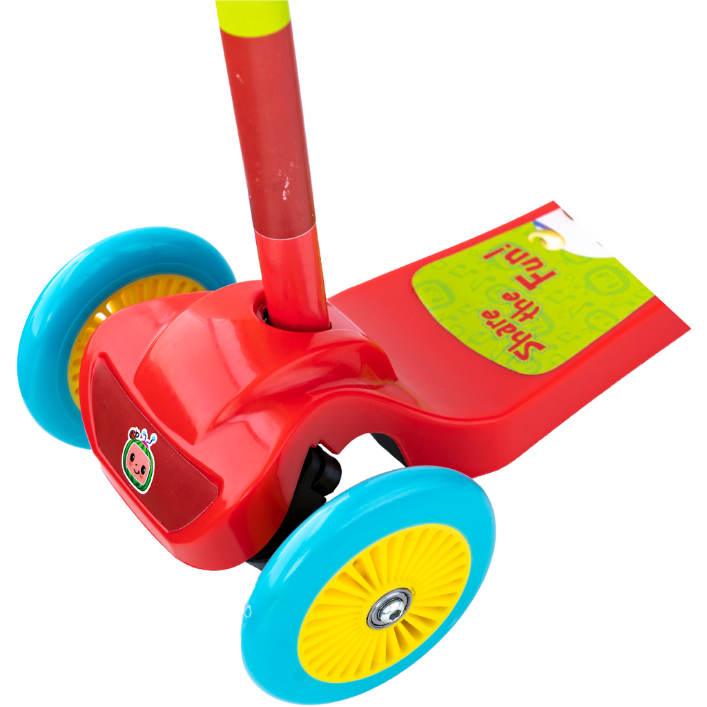 Cocomelon Twist N Turn Scooter 3 Wheels Age-3 Years & Above