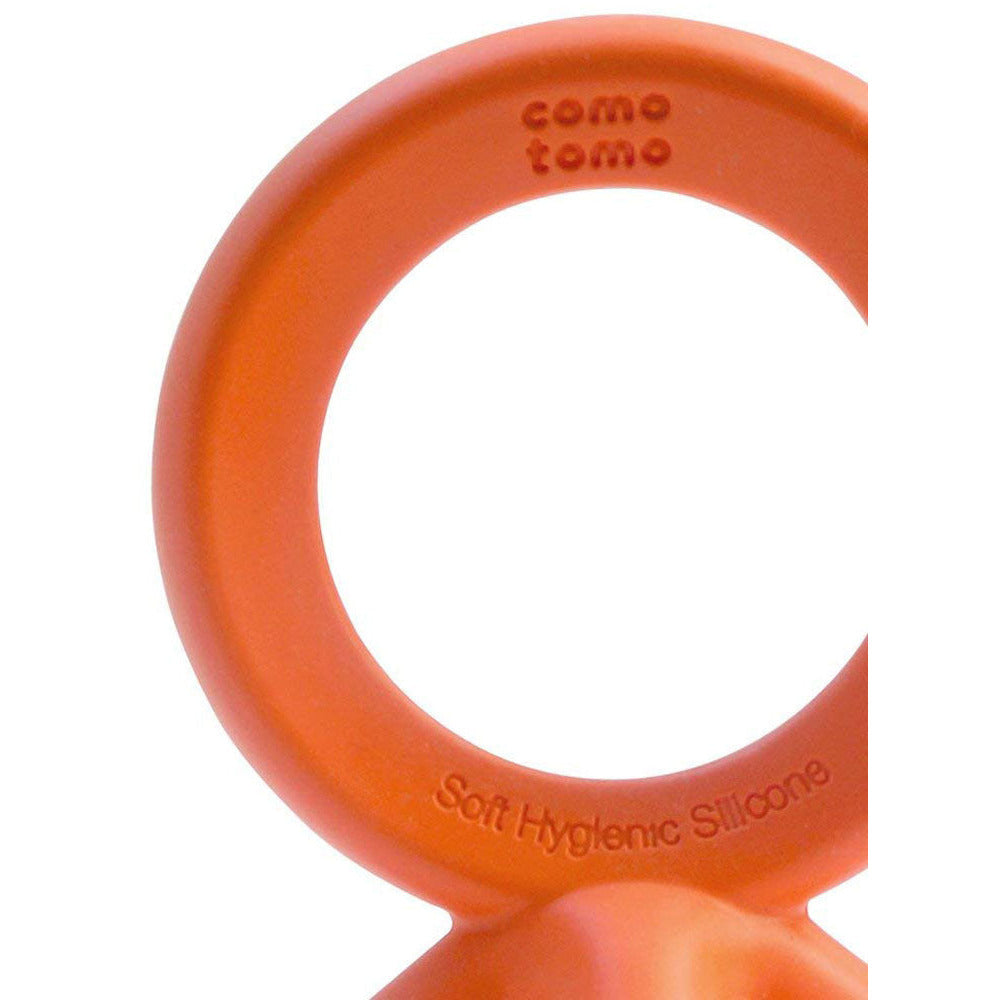 Comotomo Silicone Baby Teether Orange Age- 3 Months to 12 Months