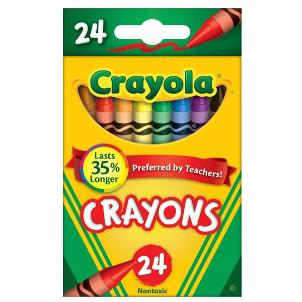 Crayola Classic Color Crayons Pack of 24 Age- 3 Years & Above