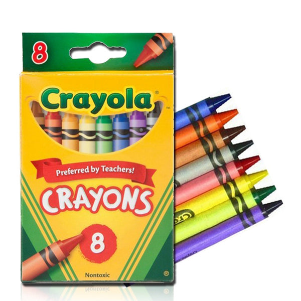 Crayola Classic Color Crayons Pack of 8 Age- 3 Years & Above