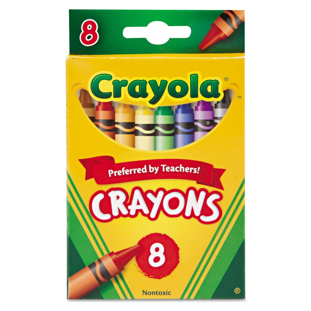 Crayola Classic Color Crayons Pack of 8 Age- 3 Years & Above