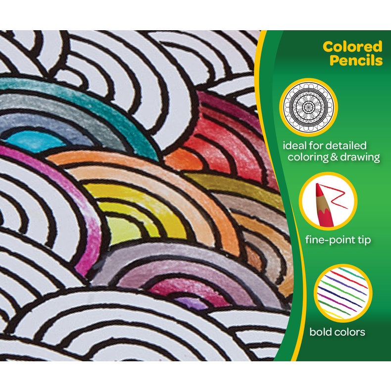 Crayola Colored Pencil 24 Long Pencils