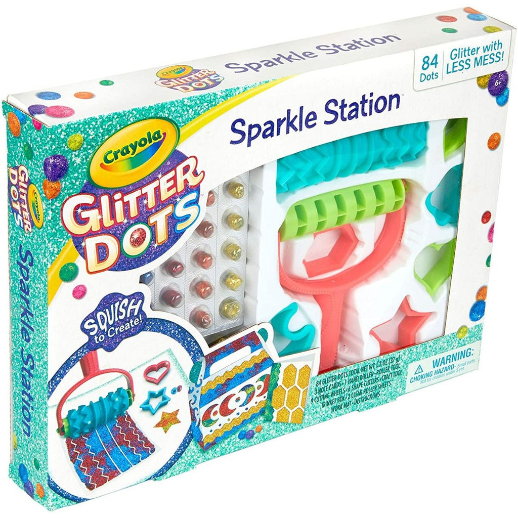 Crayola Glitter Dots Sparkle Station Age- 5 Years & Above