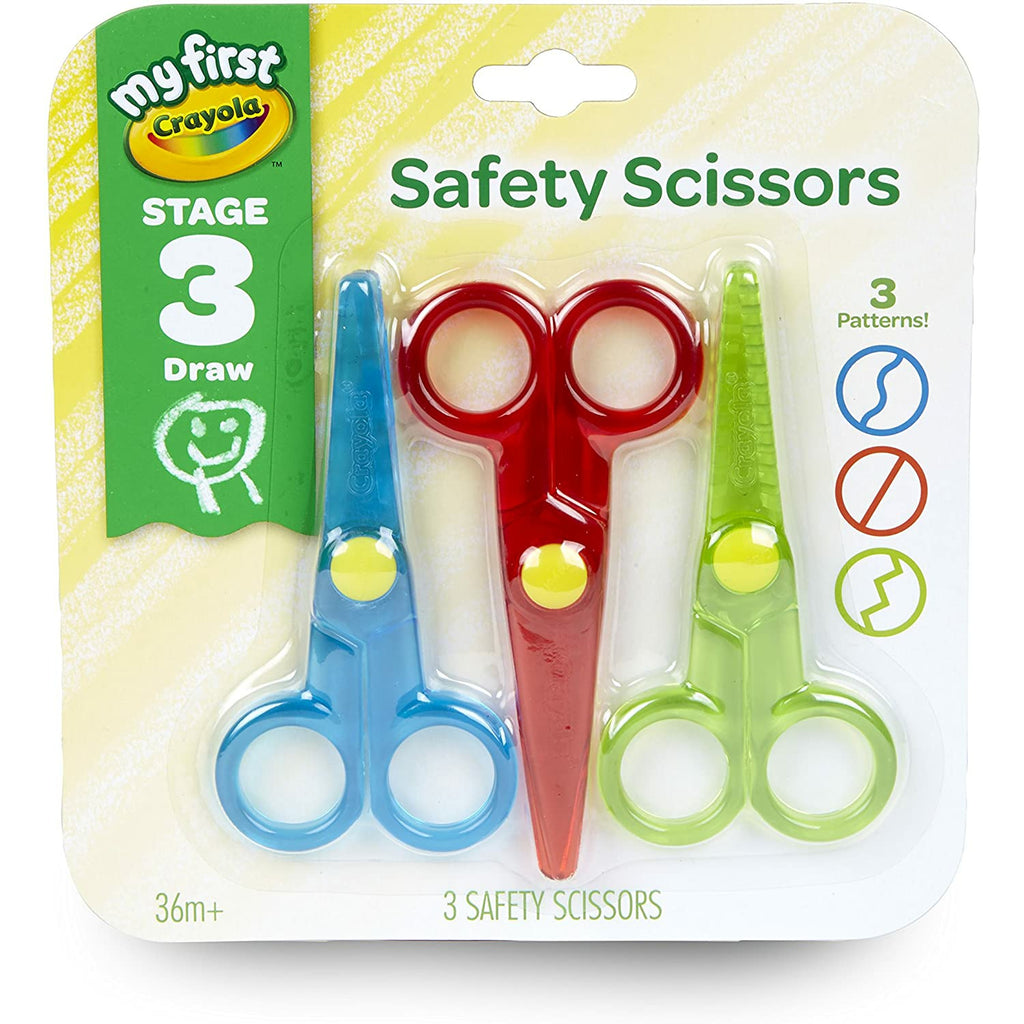 Crayola My First Safety Scissors 3 Pieces 3Y+