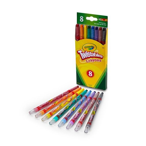 Crayola Twistables Crayons 8 Pieces Media 1 of 2