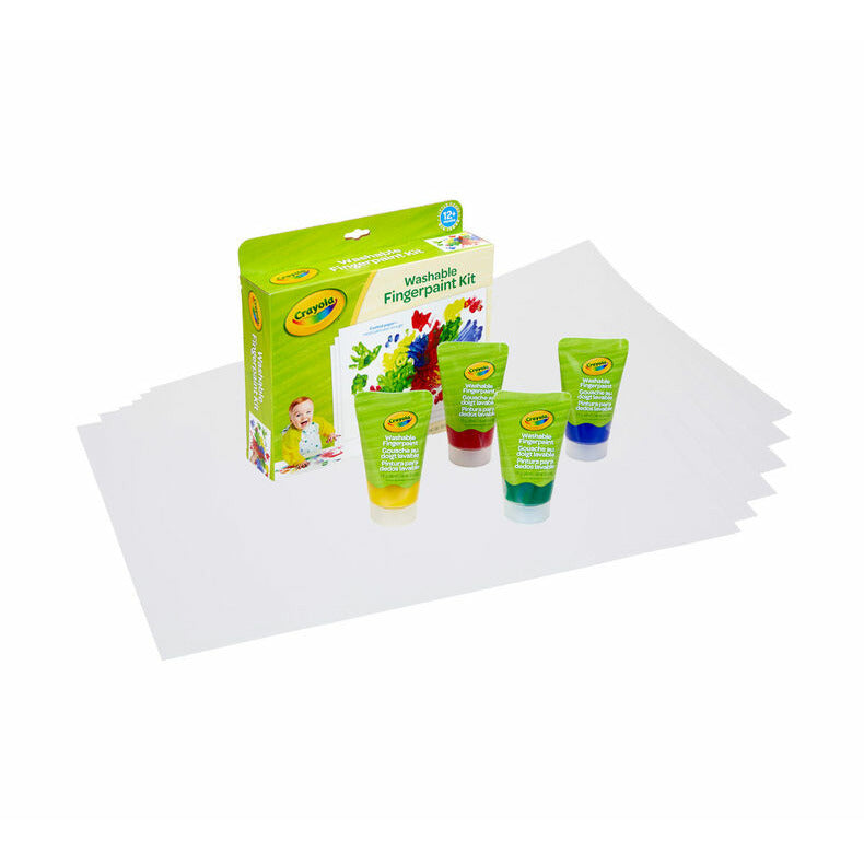 Crayola Washable Fingerpaint Kit 2Y+