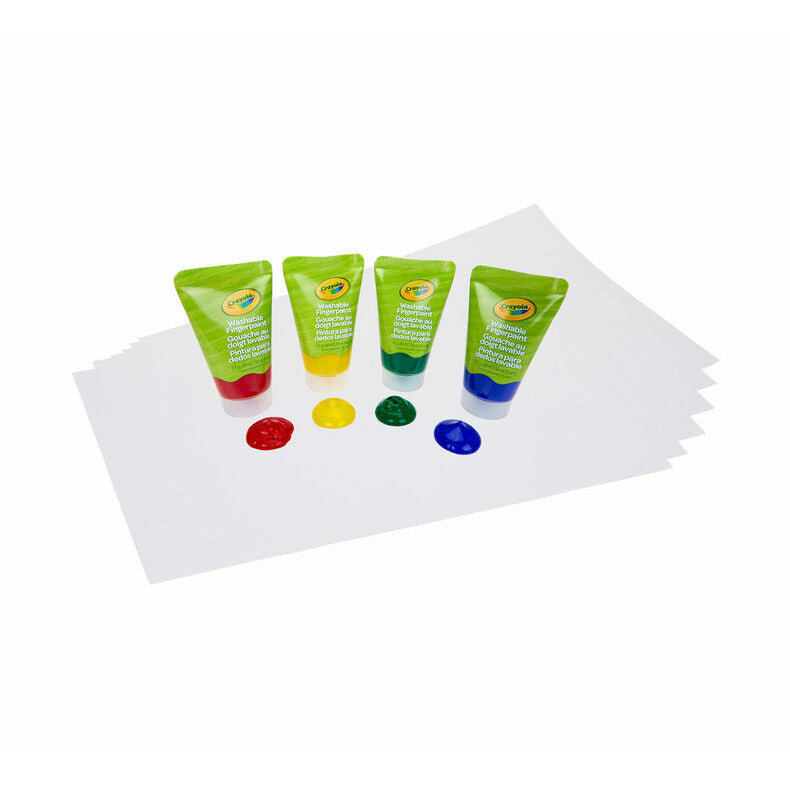 Crayola Washable Fingerpaint Kit 2Y+