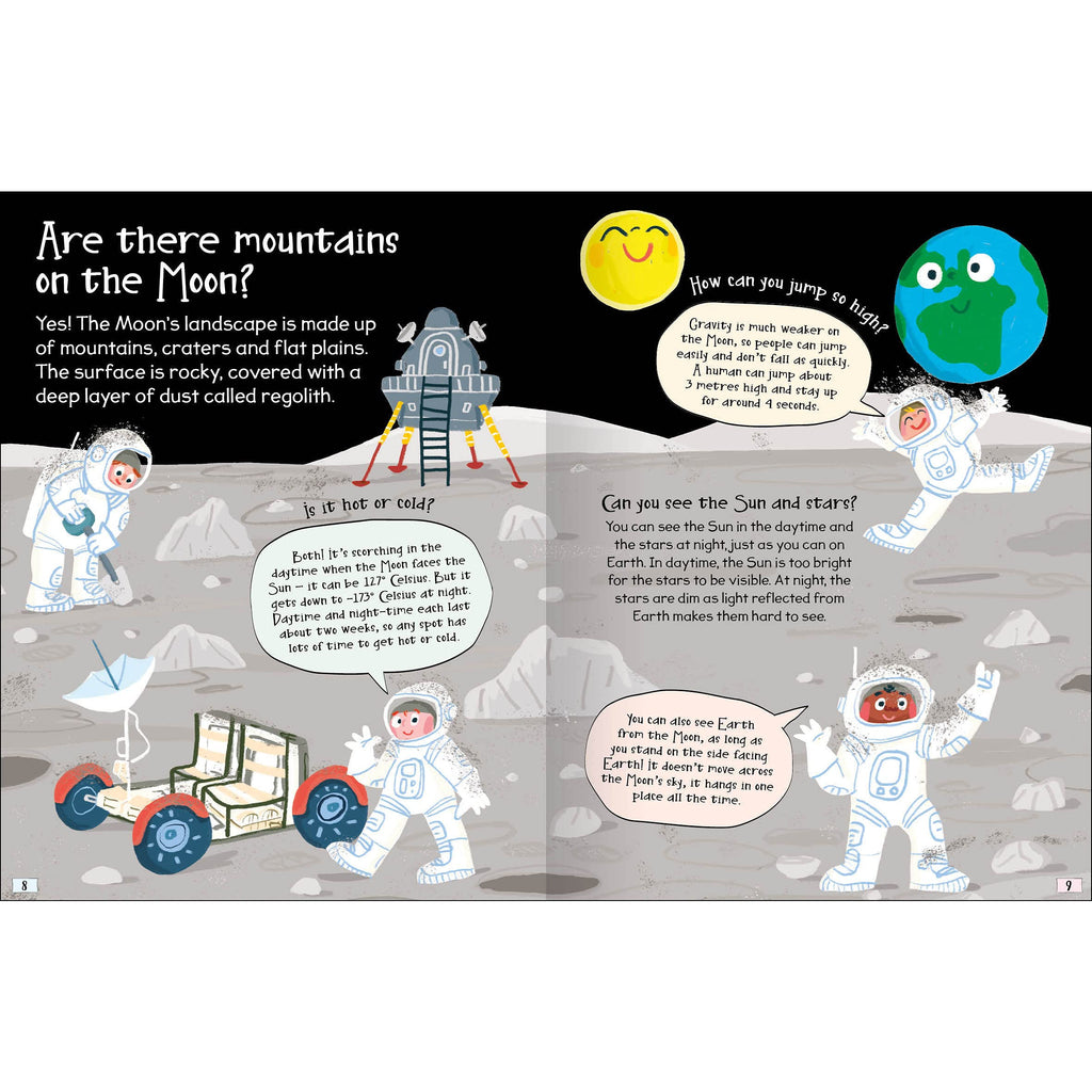 Curious Questions & Answers about The Moon