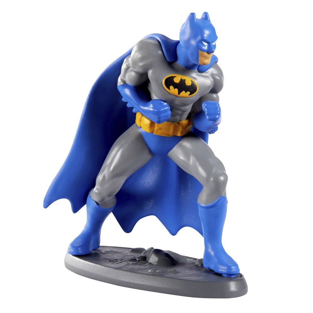 DC Comics 2-Inch Mini Figure Batman Grey/Blue Age- 3 Years & Above