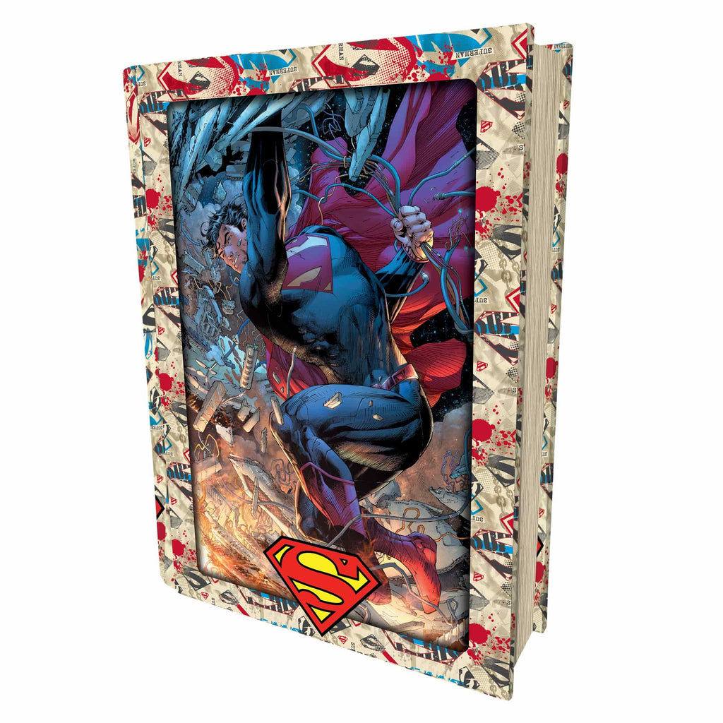 Superman Prime 3D Puzzle 300 Pieces In Collectible Metal Tin Book Age-6 Years & Above