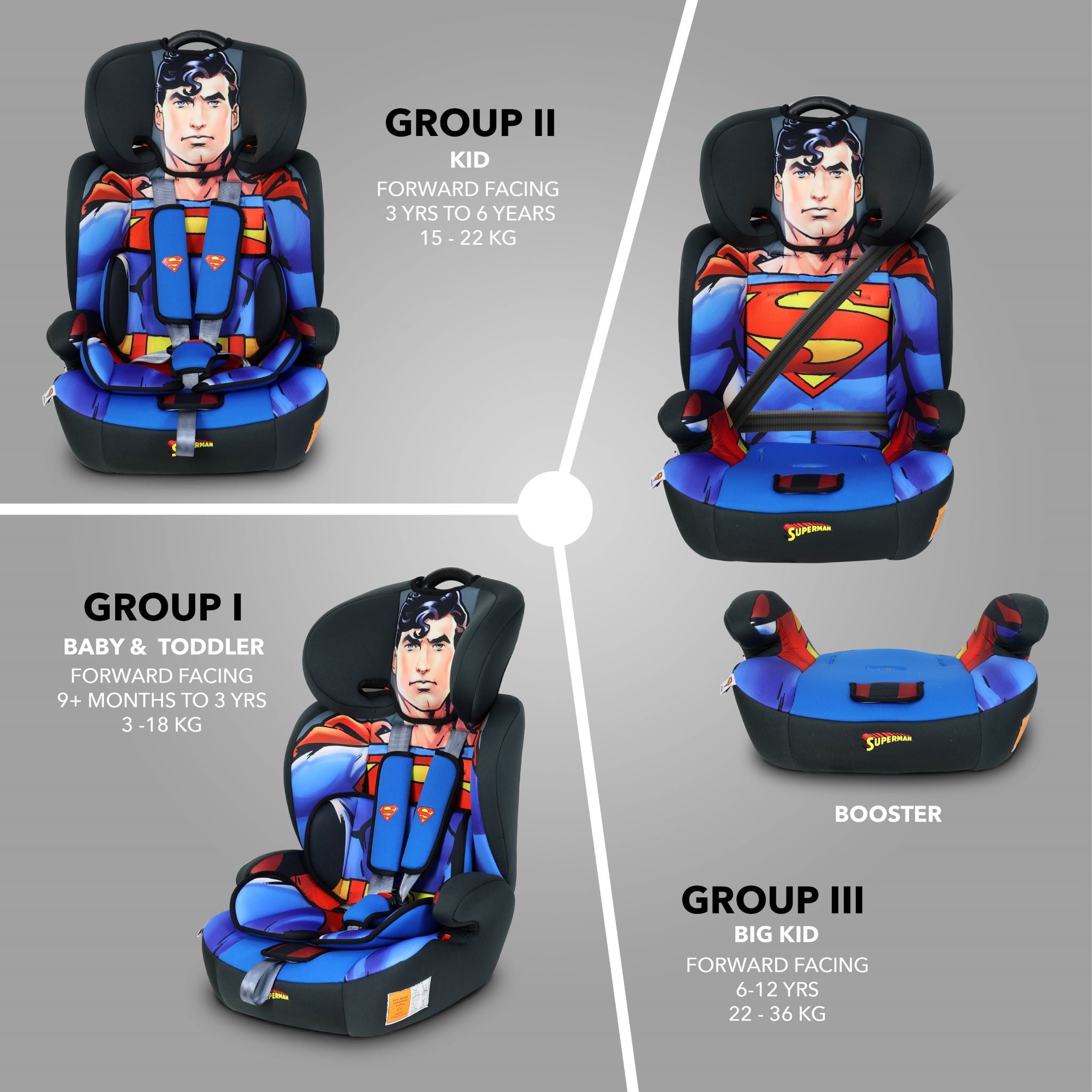 Superman booster seat 2025