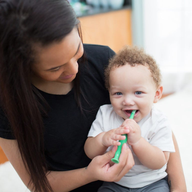 Dr. Brown’s Toddler Toothbrush, Crocodile Green 1-4Y