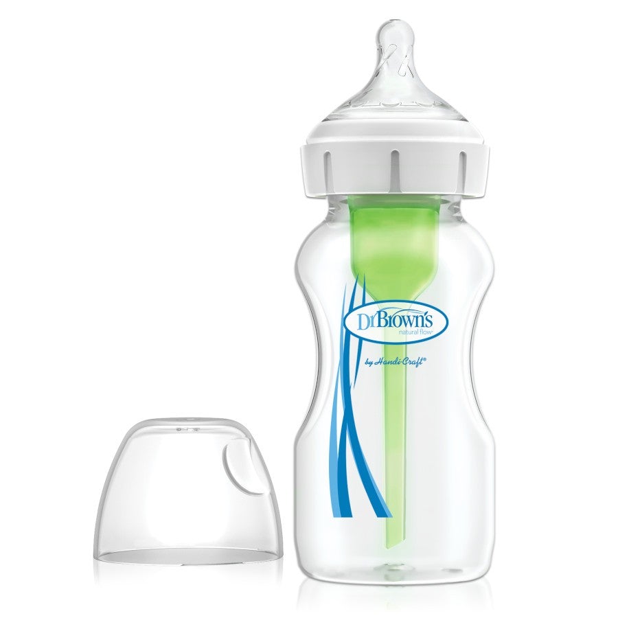 Dr Brown's Options+™ Wide-Neck Baby Bottle 270ml 0m+