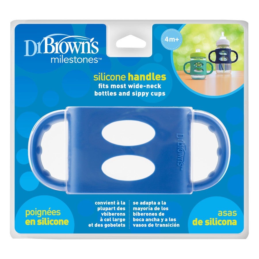 Dr. Brown’s Milestones™ Silicone Handles, Wide-Neck