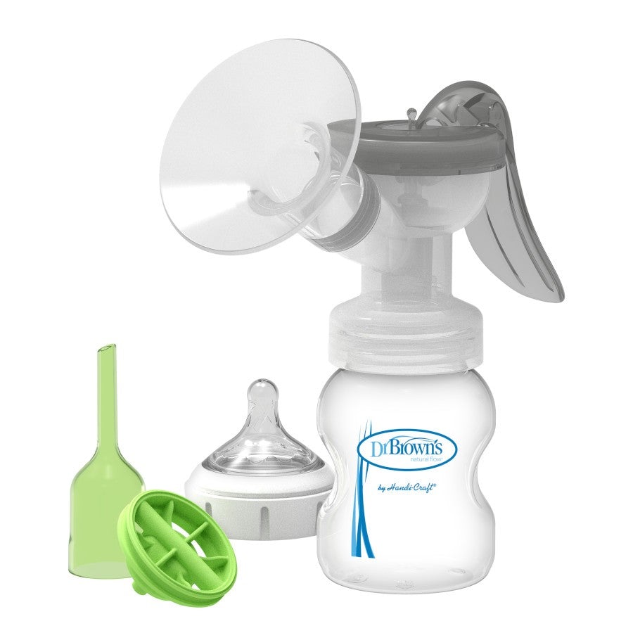 Dr Brown's Manual Breast Pump Softshape With Silicone Shield Female