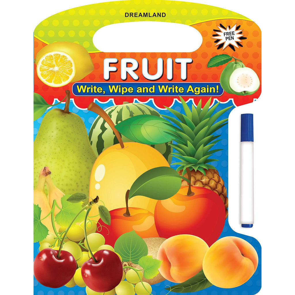 Dreamland Fruit Wipe And Write Paperback