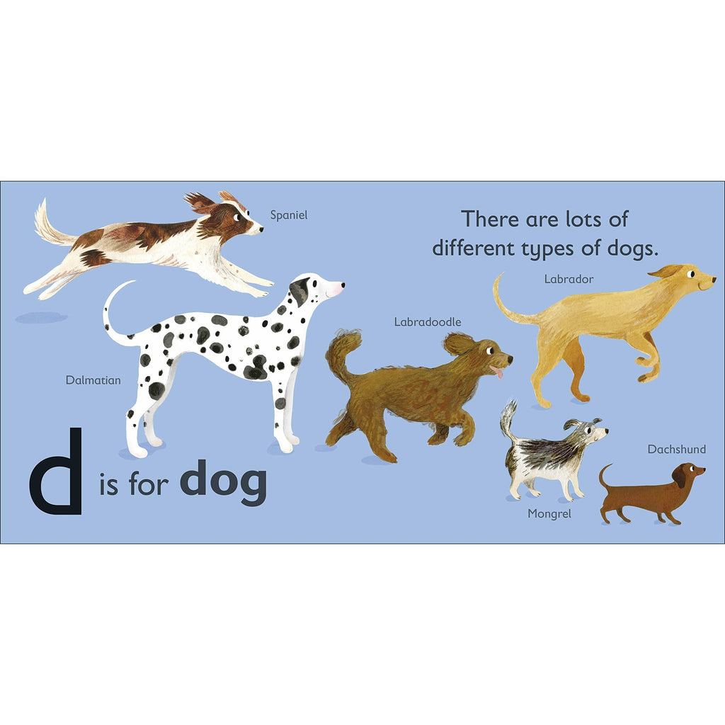 D is for Dog Board book