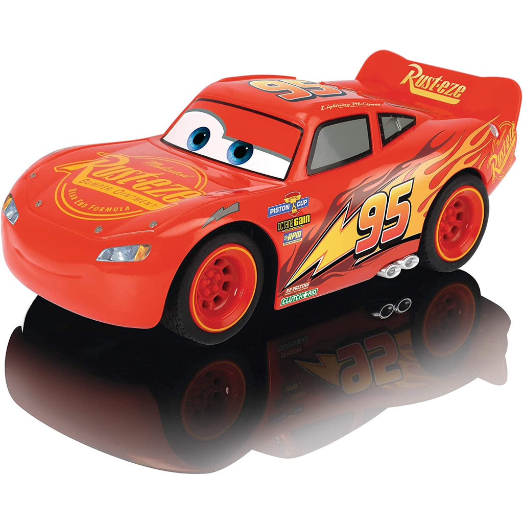 Dickie - Cars 3 Lightning Mcqueen Turbo Racer Multicolor Age-3 Years & Above
