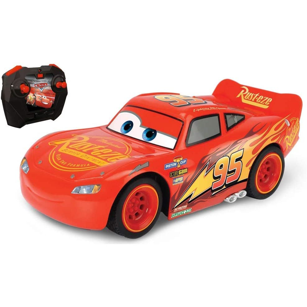Dickie - Cars 3 Lightning Mcqueen Turbo Racer Multicolor Age-3 Years & Above