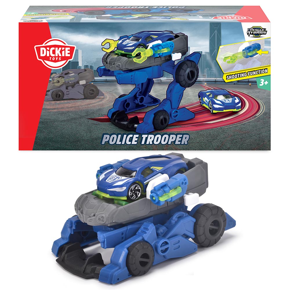 Dickie - Police Trooper Multicolor Age-3 Years & Above