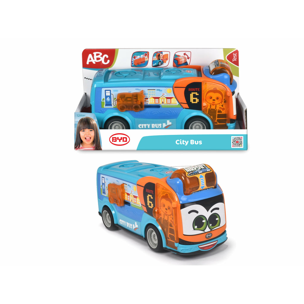 Dickie Abc Byd City Bus Multicolor Age-3 Years & Above