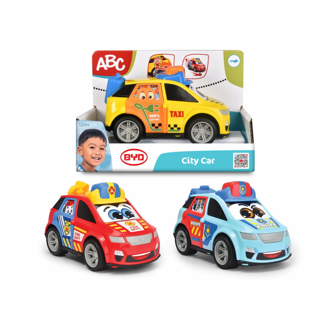 Dickie Abc Byd City Car Multicolor Age-3 Years & Above