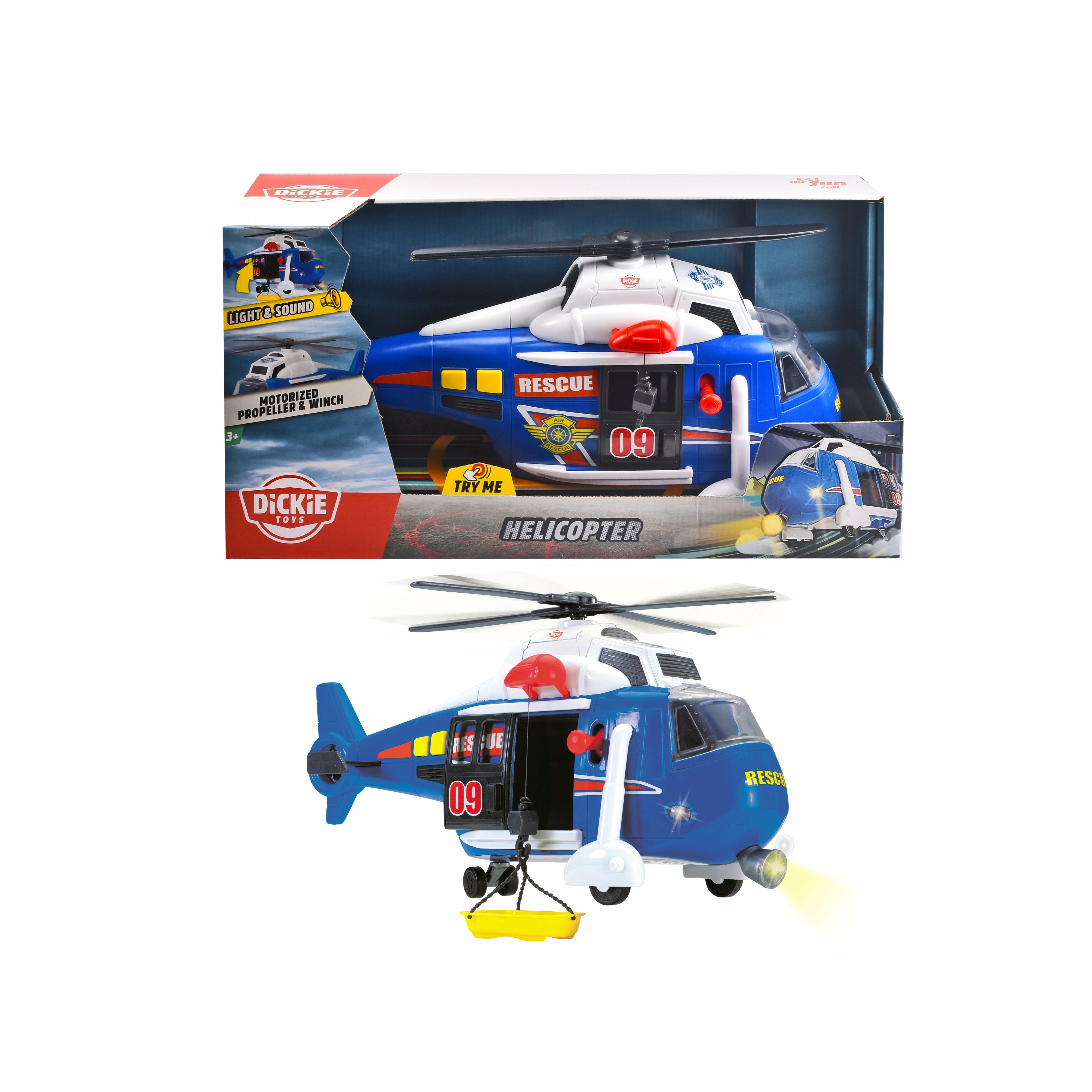 Dickie Helicopter Multicolor Age 3 Years Above Peekaboo
