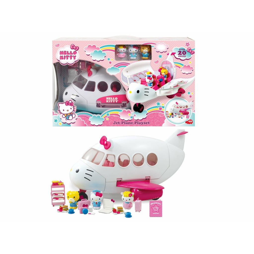 Dickie Hello Kitty Jet Plane Playset Multicolor Age-3 Years & Above