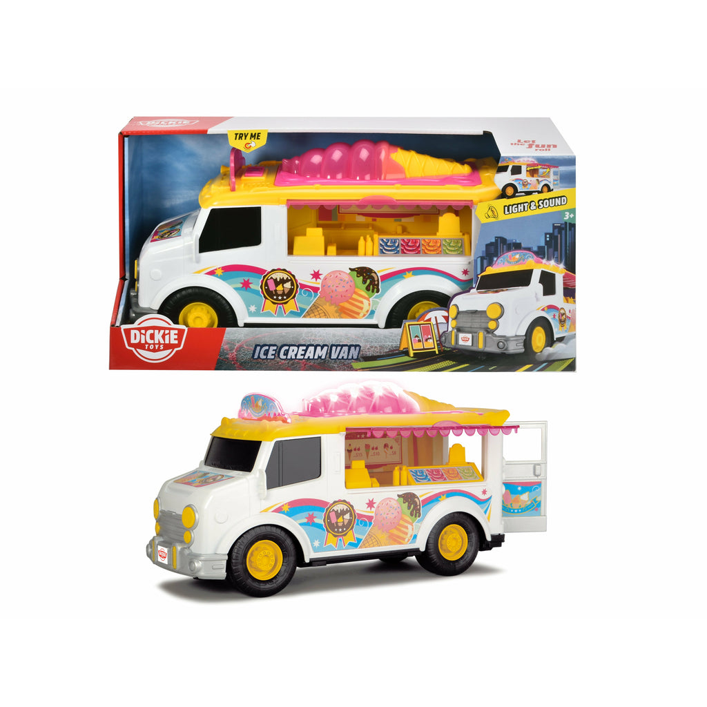 Dickie Ice Cream Van Multicolor Age-3 Years & Above